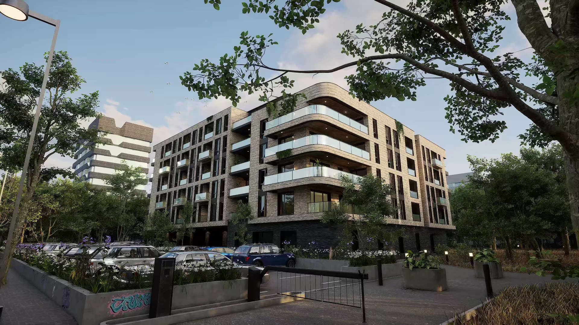 Bosrand Residence appartementencomplex tussen de bomen